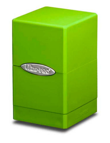 Ultra PRO Lime Green Satin Tower Deck Boxes