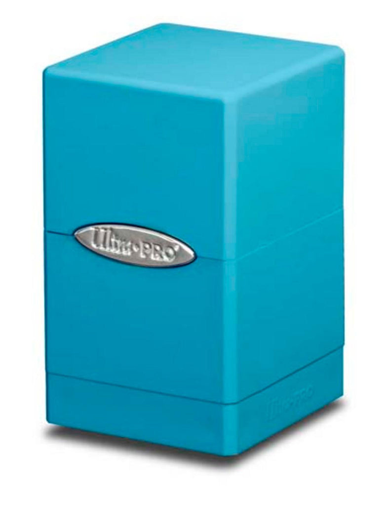 Ultra PRO Light Blue Satin Tower Deck Boxes