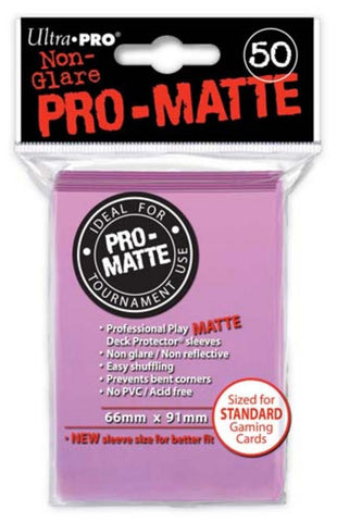 Ultra Pro Pro-Matte Pink Deck Protector