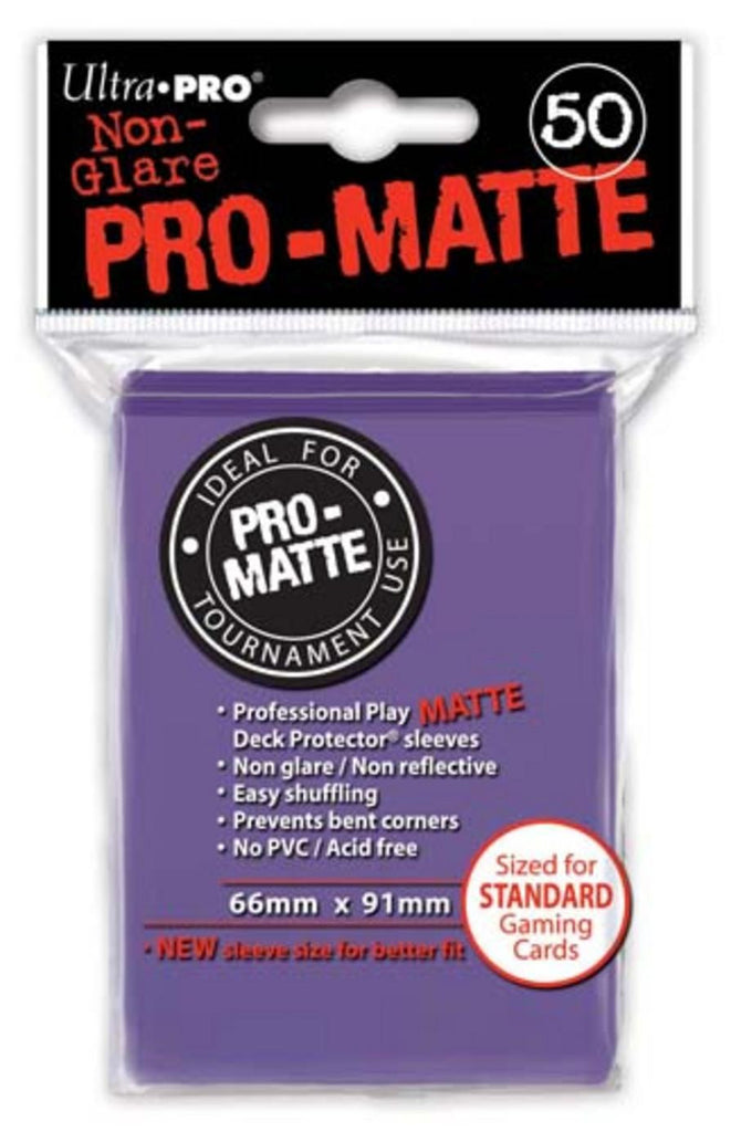 Ultra Pro Pro-Matte Purple Deck Protector