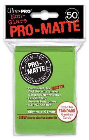 Ultra Pro Pro-Matte Lime Green Deck Protector