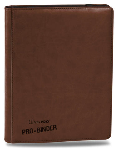 Premium PRO-Binder (9-Pocket)  Brown