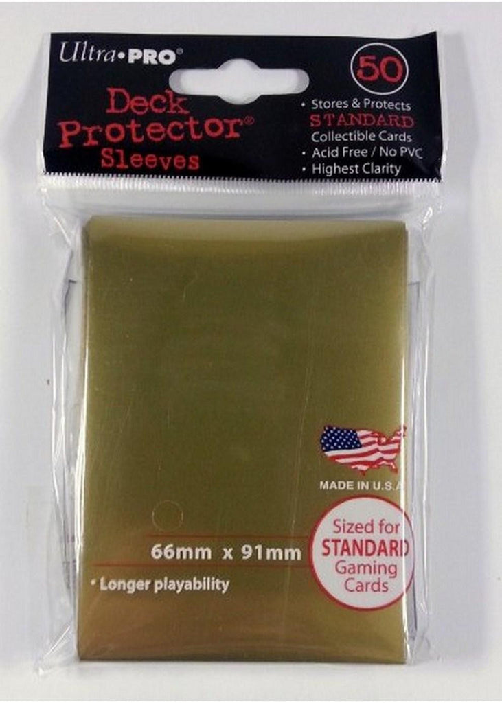 Ultra Pro Standard Size Gold Deck Protectors