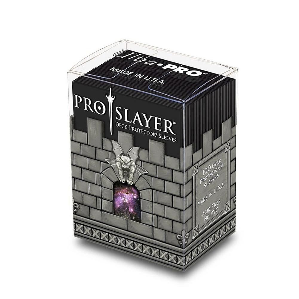 Ultra Pro PRO-Slayer Standard Size Black Deck Protectors