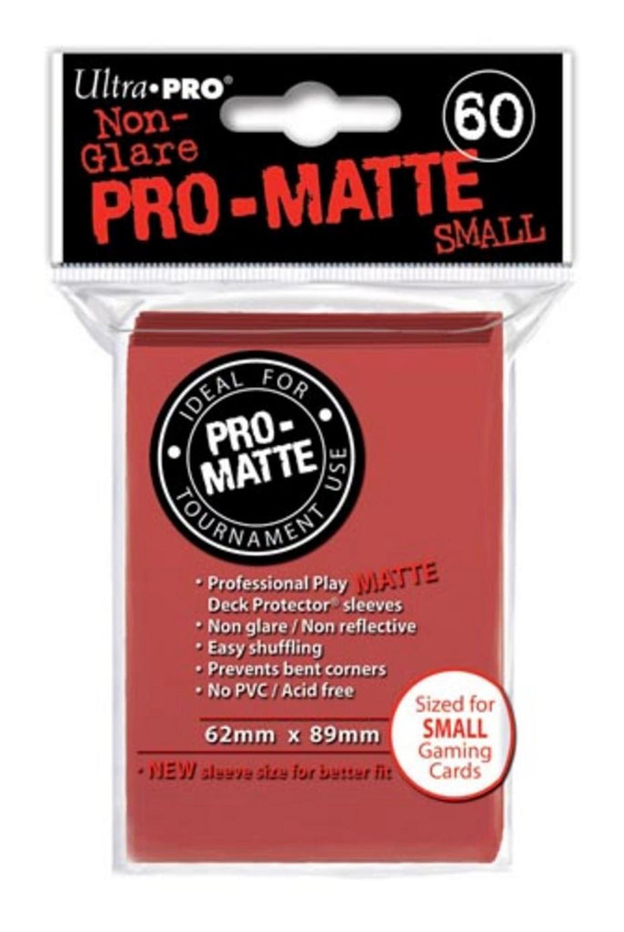 Ultra Pro Small Pro-Matte Red Deck Protector