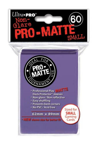 Ultra Pro Pro-Matte Purple Small Size Deck Protector 60-Count Pack