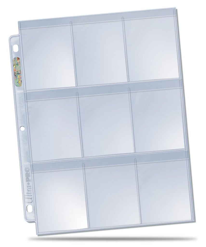 Ultra Pro 9-Pocket Secure Platinum Page for Standard Cards