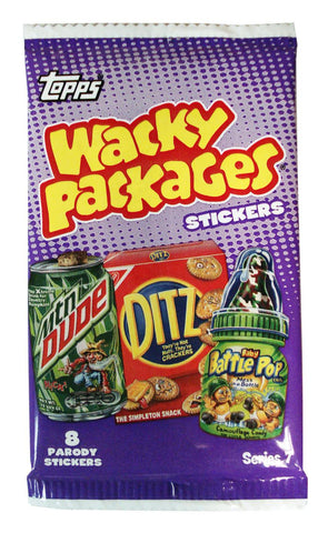 Wacky Pack 2010 Blister Trading Cards