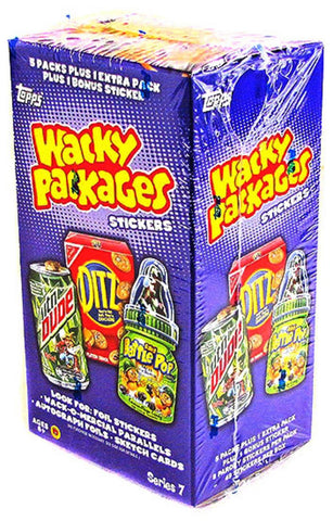 Wacky Packages Series 7 Sealed B4 Bonus Box