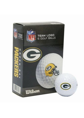 NFL Greenbay Packers Golf Ball  Pack of 6