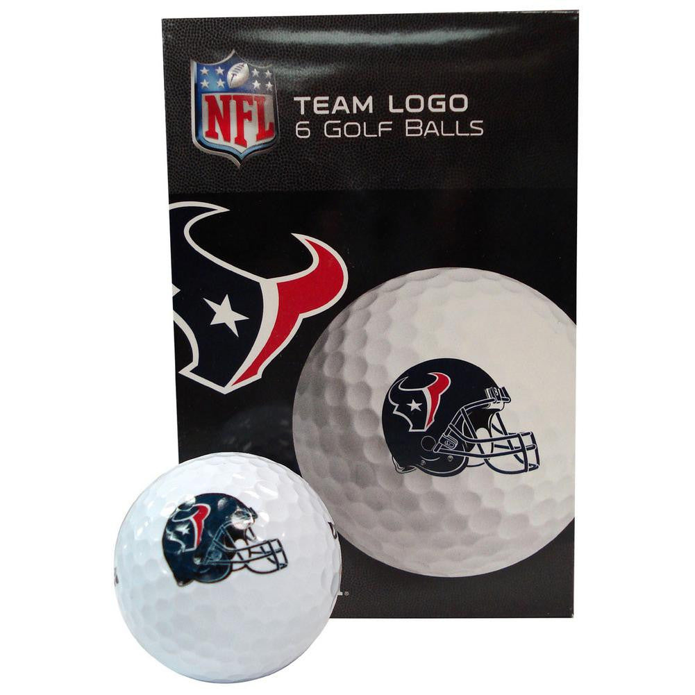 NFL Houston Texans Golf Ball  Pack of 6