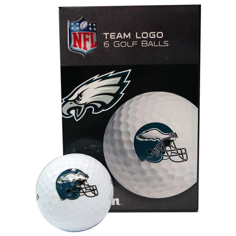 NFL Philidelphia Eagles Golf Ball  Pack 6