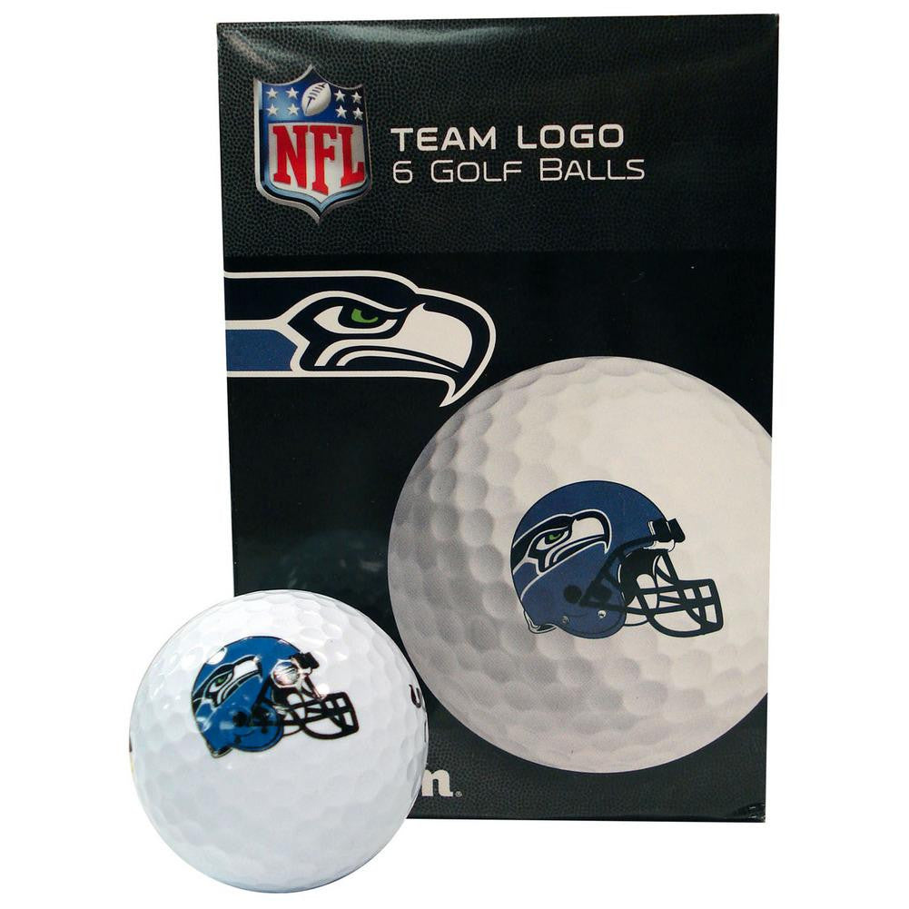 NFL Seattle SeaHawks Golf Ball  Pack of 6