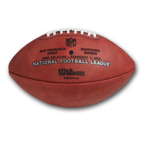Wilson Superbowl 47 Official Game Football With Team Names