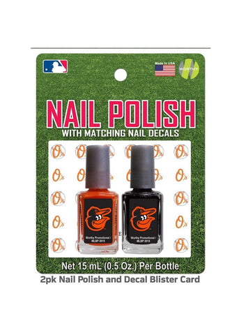 Baltimore Orioles Nail Polish