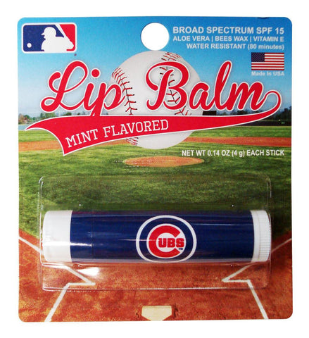 Worthy Blister Lip Balm - MLB Chicago Cubs