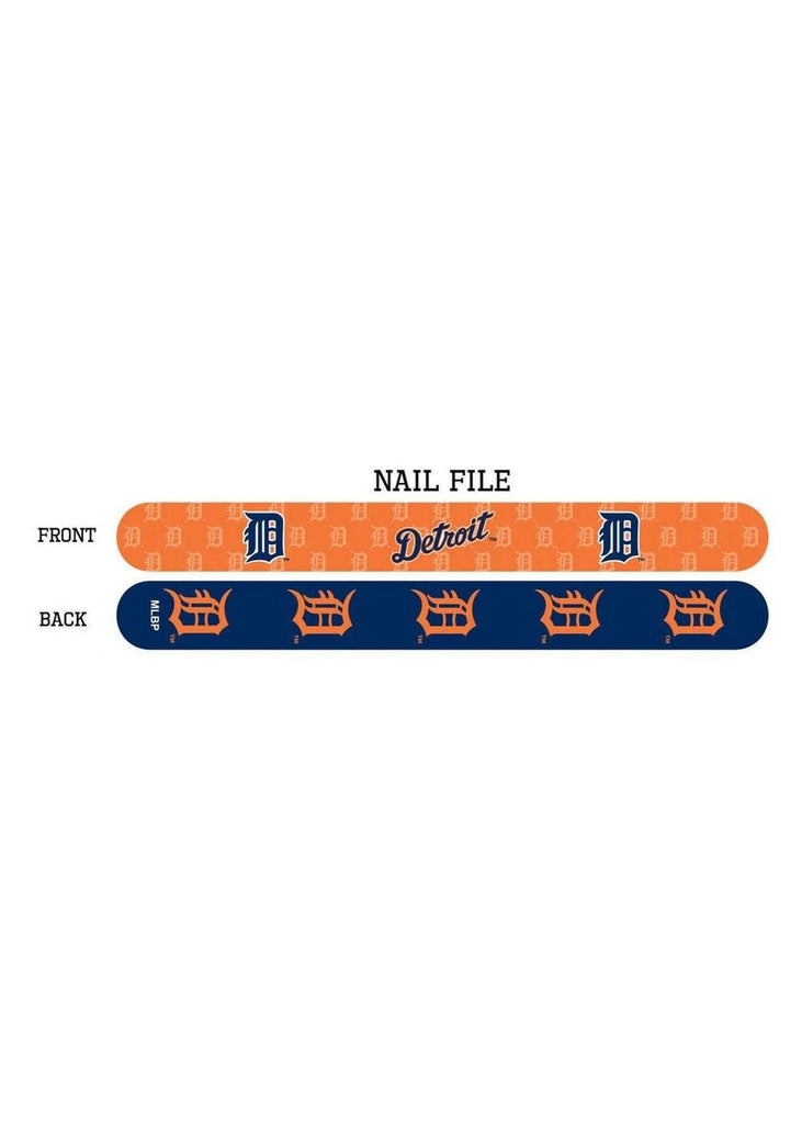 High quality team color, and logo, MLB Nail File.-Detroit Tigers