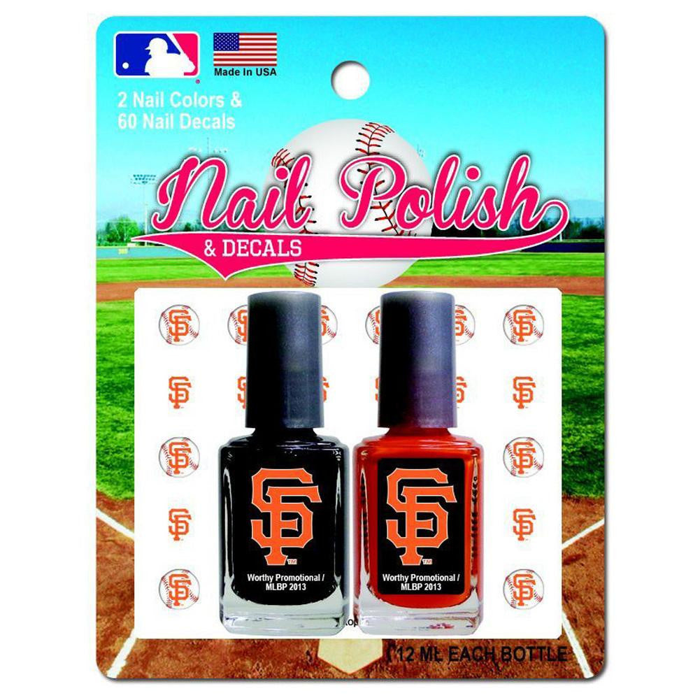 MLB San Francisco Giants Two-Pack Team Colored Nail Polish