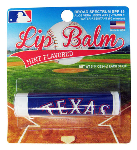 Worthy Blister Lip Balm - MLB Texas Rangers