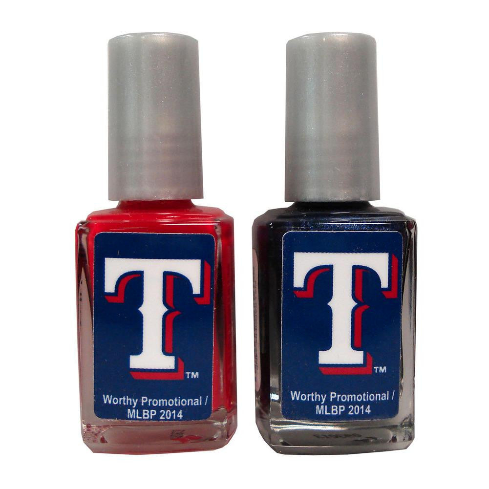 Sngle Nail Polish MLB Texas Rangers