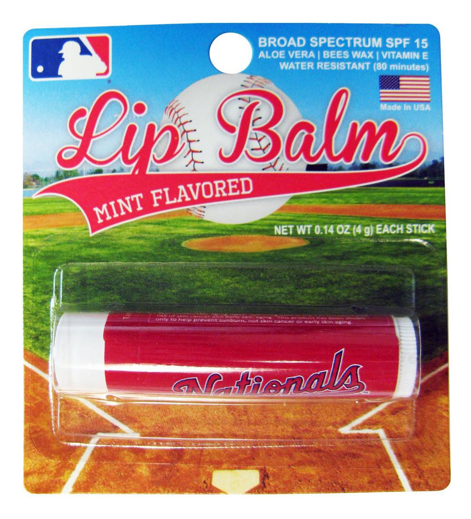 Worthy Blister Lip Balm - MLB Washington Nationals