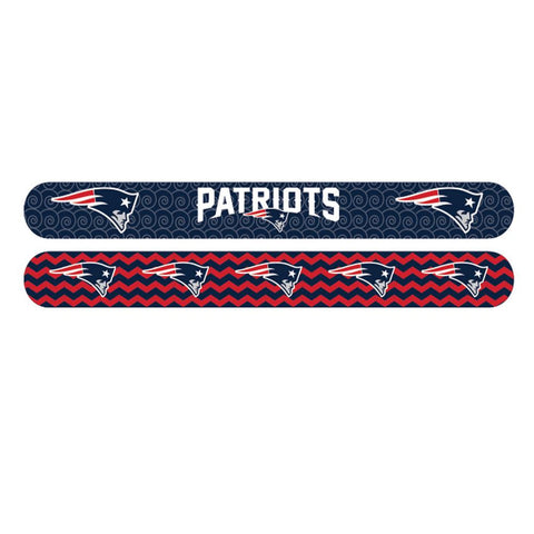 High quality team color, and logo, NFL Nail File.-New England Patriots
