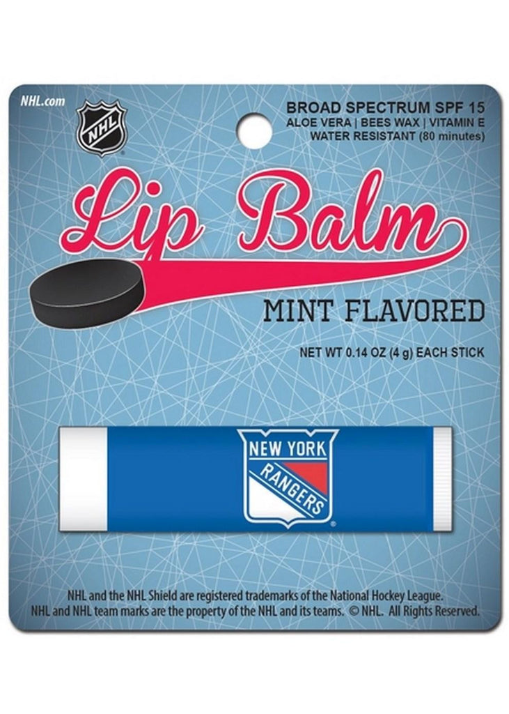 Worthy Blister Lip Balm - NHL New York Rangers