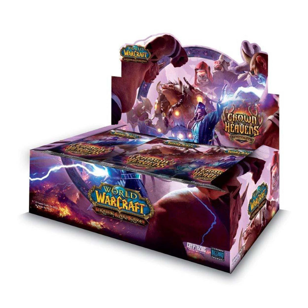 World of Warcraft Aftermath Crown of Heavens Booster Packs