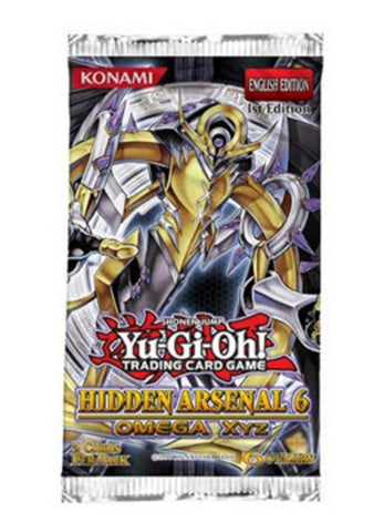Yugioh Hidden Arsenal 6 Omega XYZ Blister Pack