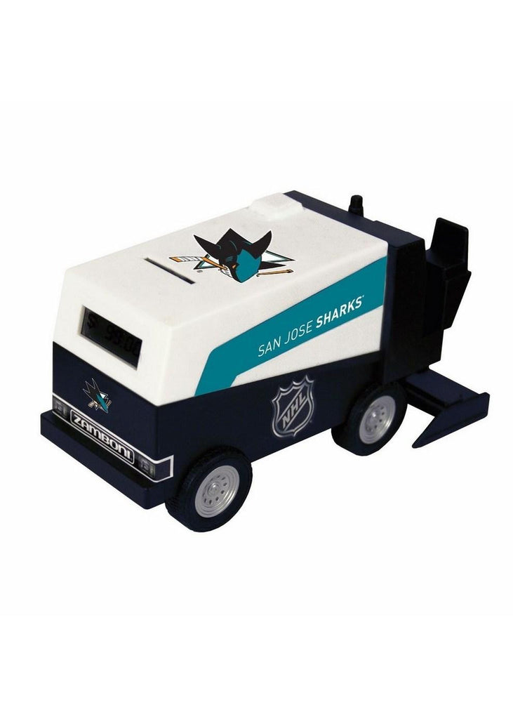 Top Dog Electronic Zamboni Bank - NHL San Jose Sharks